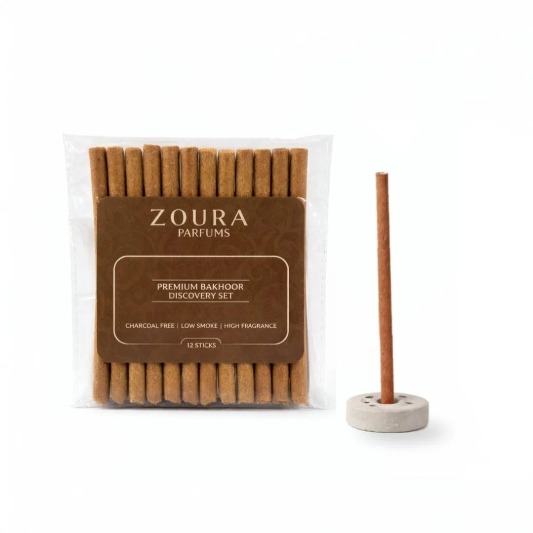 Zoura Oud Noir Bakhoor Sticks | Premium Oud Incense (12) – ZOURA