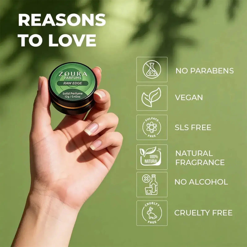 Raw Edge Unisex Solid Perfume ZOURA