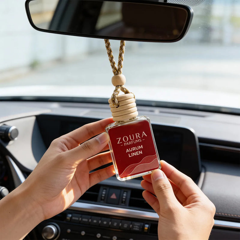 Zoura Signature Hanging Car Perfume – Car Fragrance Combo Pack of 3