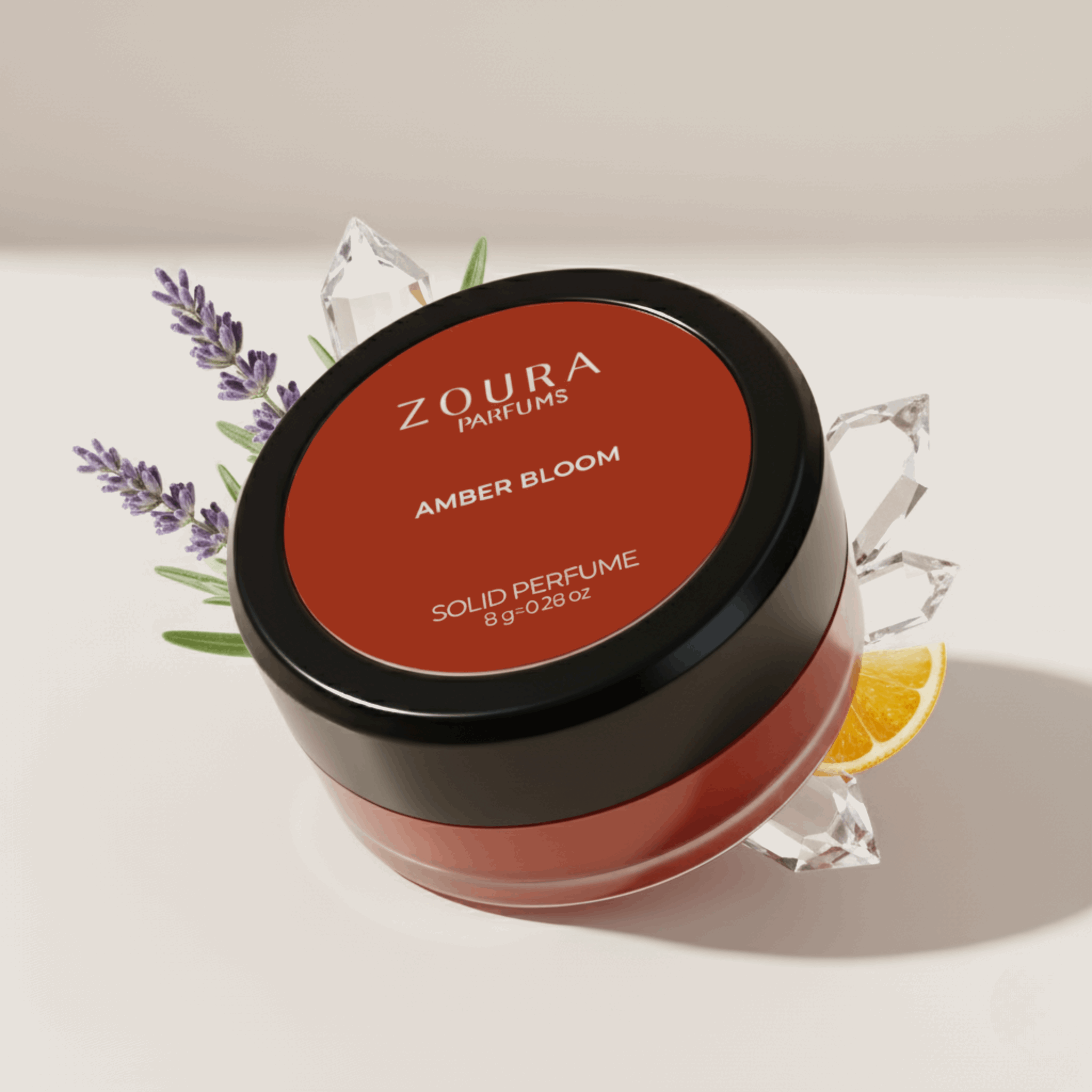 Amber Bloom Solid Perfume - ZOURA