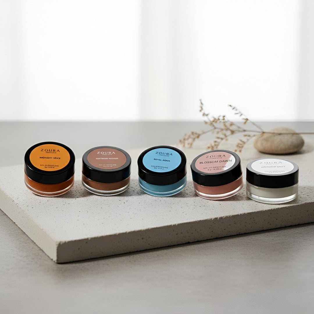 Zoura Pack of 5 Unisex Signature Solid Perfume