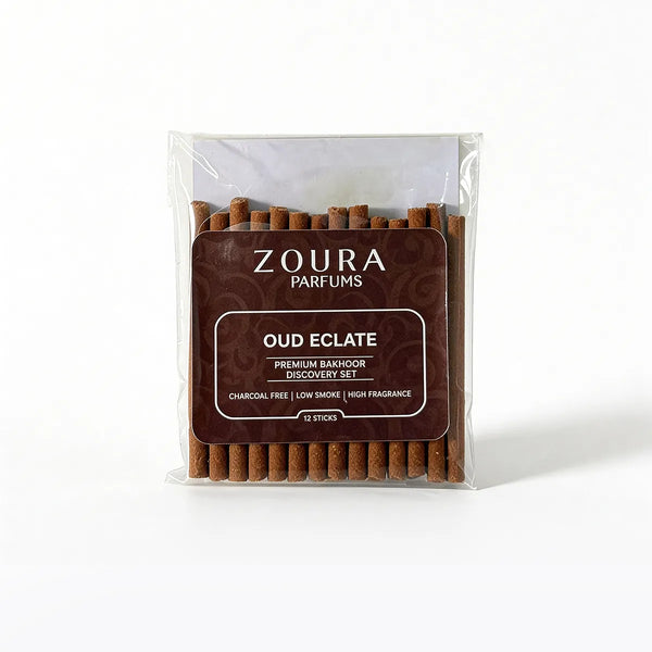 Zoura Oud Eclat Bakhoor Sticks (12 Pieces)