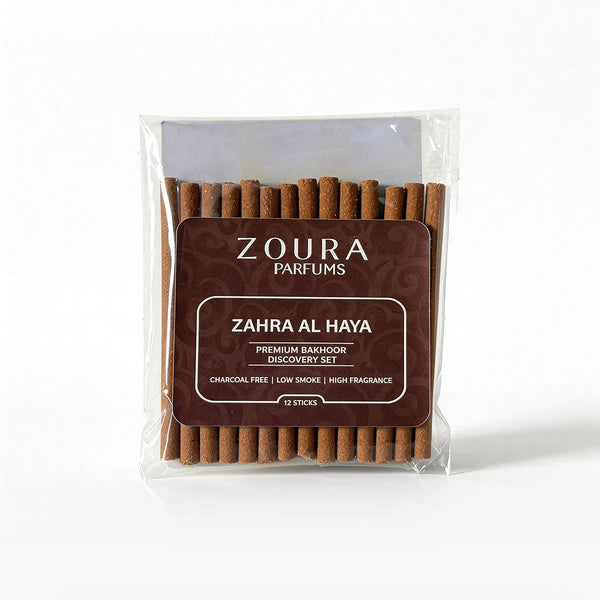 Zoura Zahra Al Haya Bakhoor Sticks (12 Pieces)
