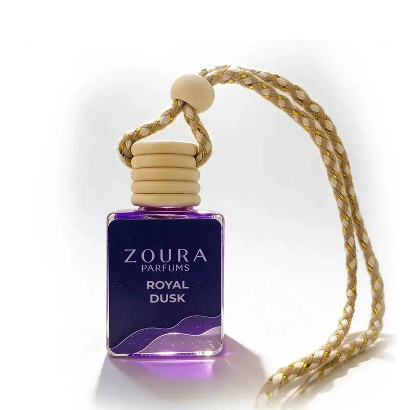Royal Dusk Hanging Car Fragrance – Car Air Freshener Diffuser ZOURA