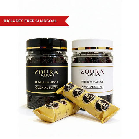 Zoura Signature Bakhoor Chips Duo Combo