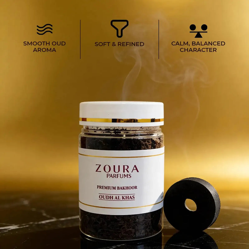 Oudh Al Sultani Bakhoor | Bold Traditional Oud Aroma – ZOURA