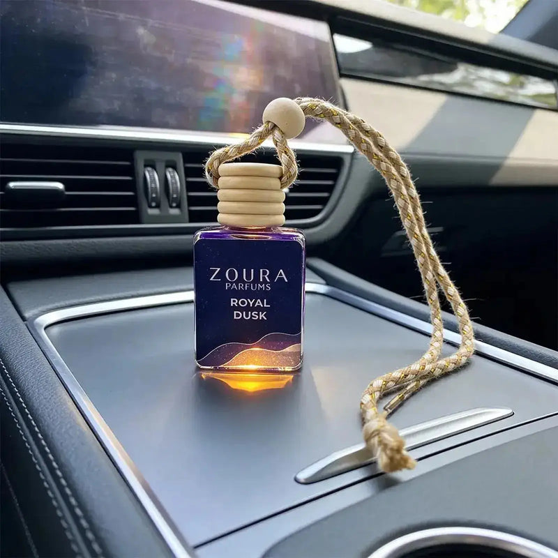 Royal Dusk Hanging Car Fragrance – Car Air Freshener Diffuser ZOURA