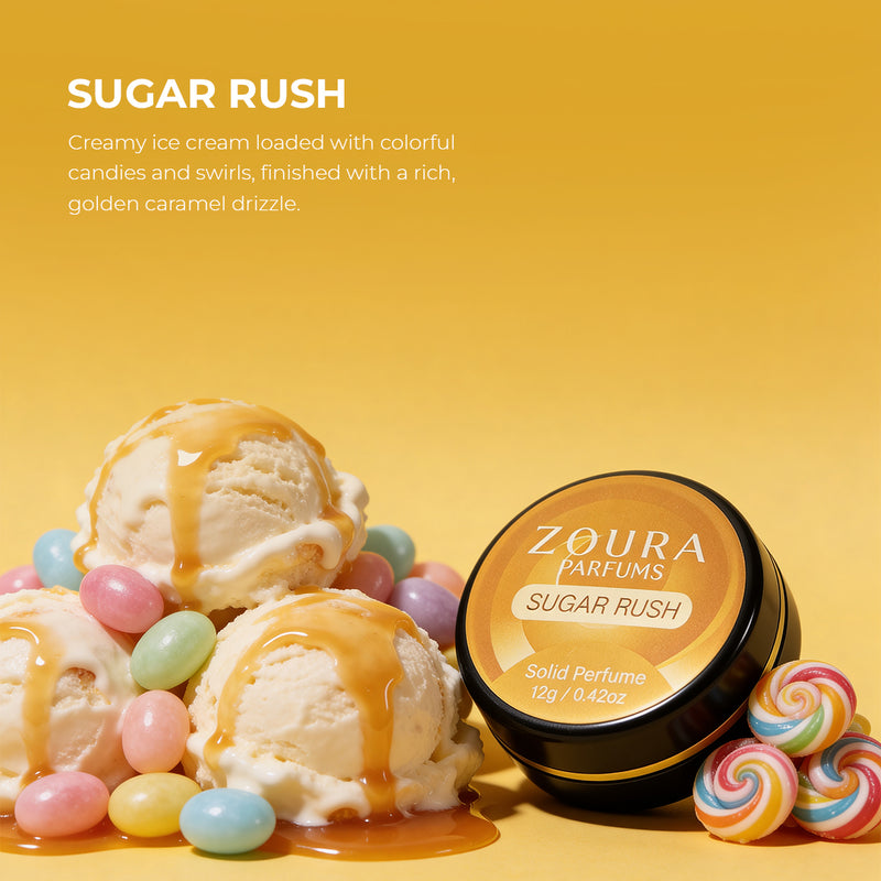 Zoura Solid Perfume Prestige Collection – 5 Signature Scents