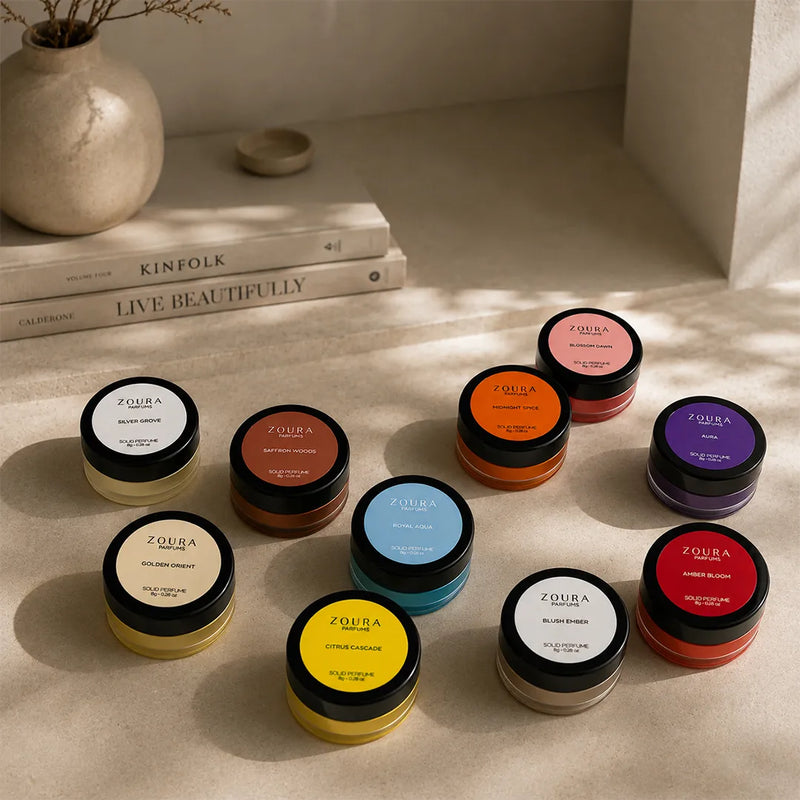 Complete Solid Perfume Collection Set of 10