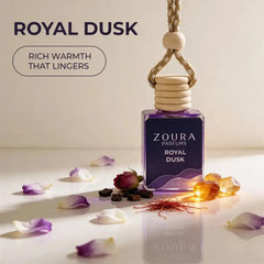 Royal Dusk Hanging Car Fragrance – Car Air Freshener Diffuser ZOURA
