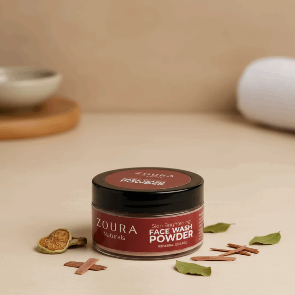 Skin Brightening Herbal Face Wash Powder