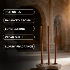 Zoura Oud Noir Bakhoor Sticks (12 Pieces)