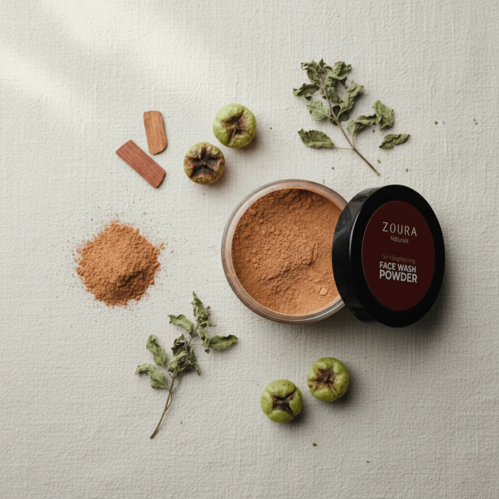 Skin Brightening Herbal Face Wash Powder
