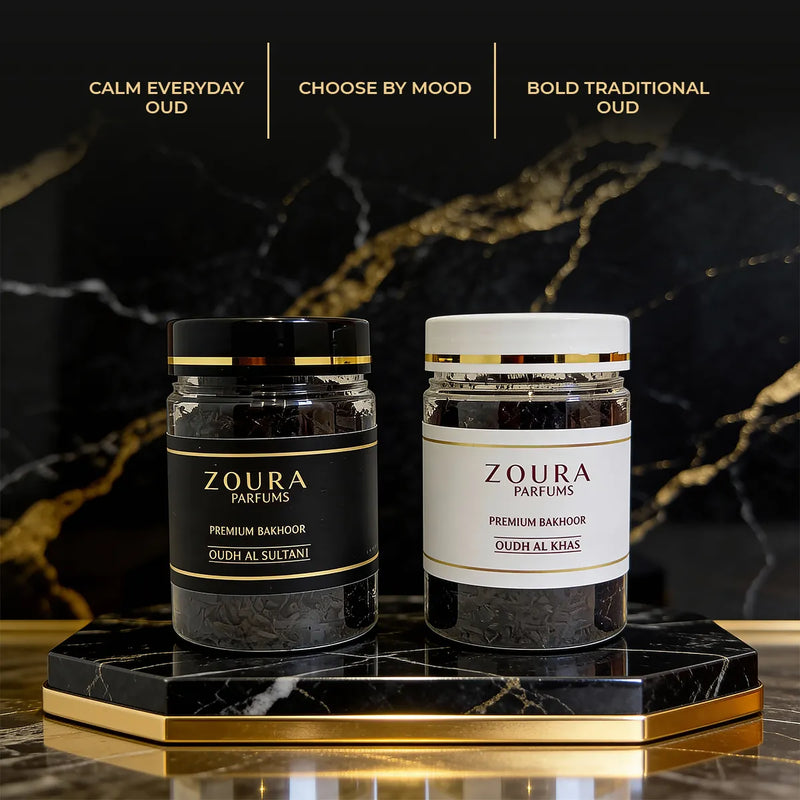 Zoura Signature Bakhoor Chips Duo Combo