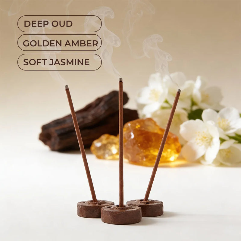 Zoura Oud Noir Bakhoor Sticks (12 Pieces)