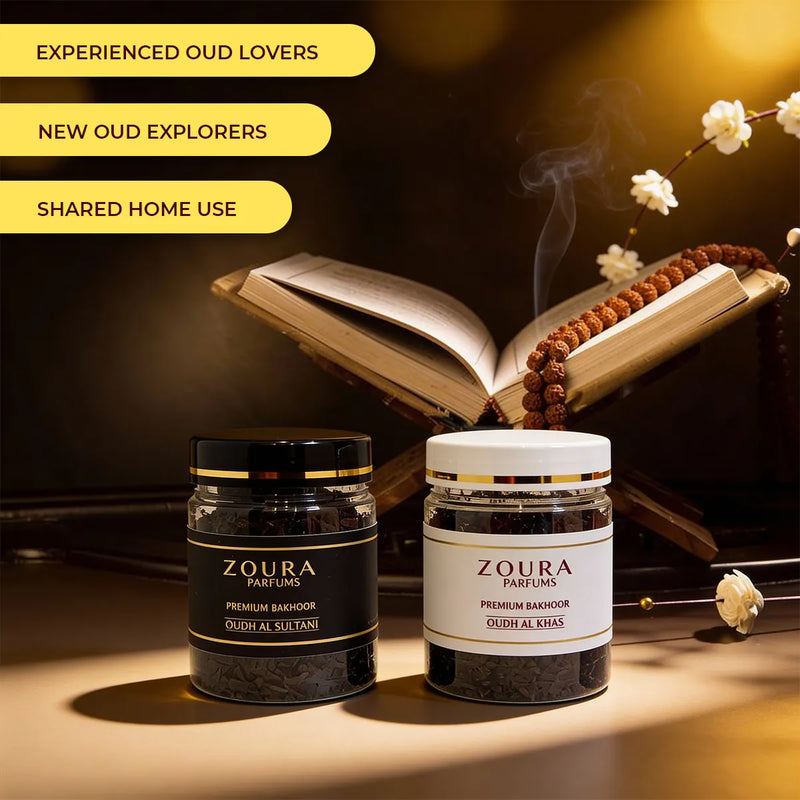 Zoura Signature Bakhoor Chips Duo Combo