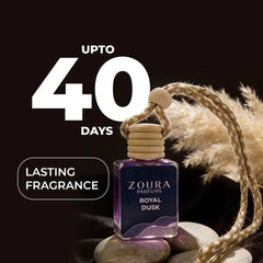 Royal Dusk Hanging Car Fragrance – Car Air Freshener Diffuser ZOURA