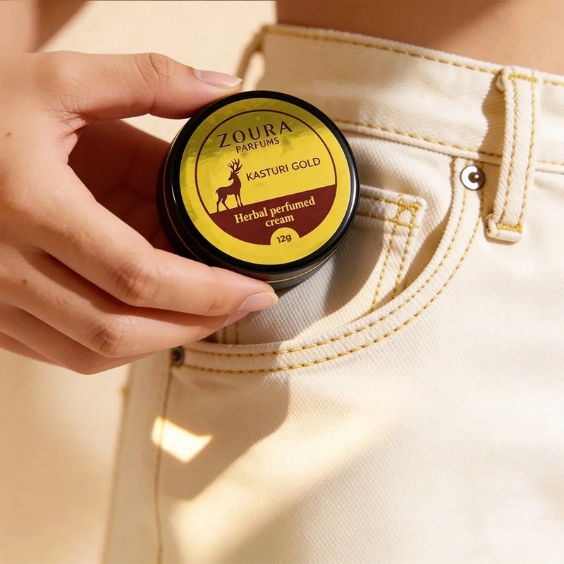 Kasturi Gold Herbal Long Last Perfumed Body Cream ZOURA