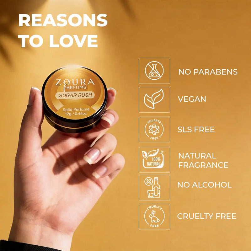 Sugar Rush Unisex Solid Perfume ZOURA