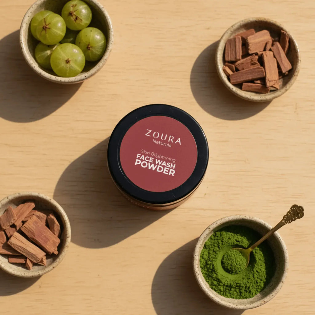 Skin Brightening Herbal Face Wash Powder