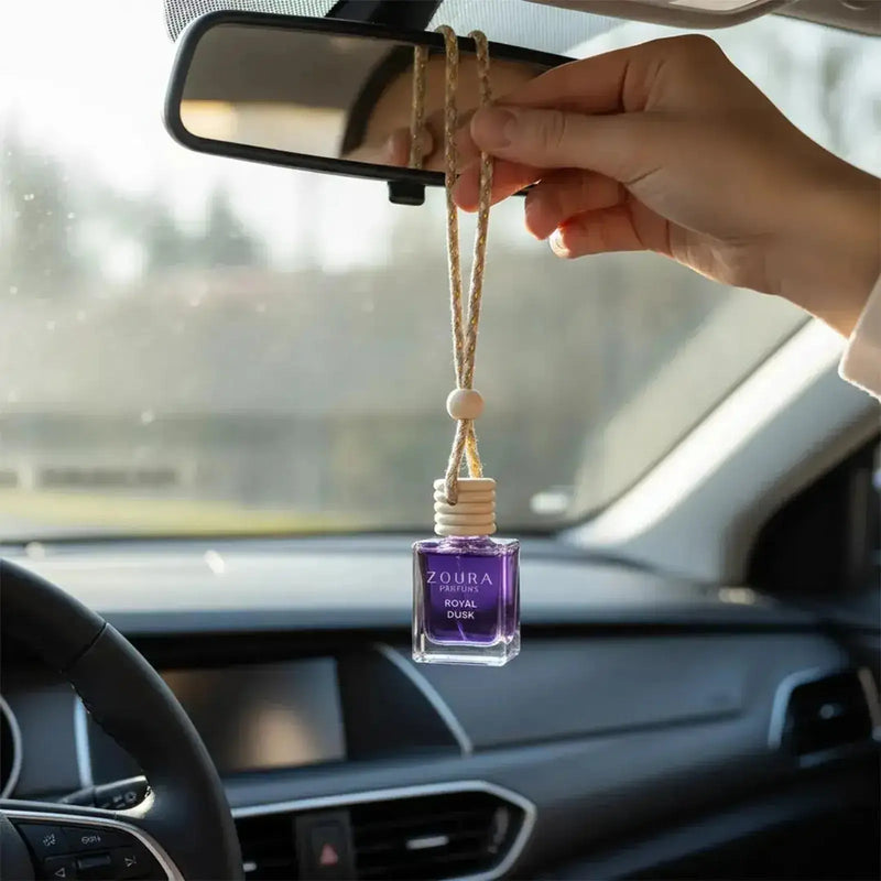 Royal Dusk Hanging Car Fragrance – Car Air Freshener Diffuser ZOURA