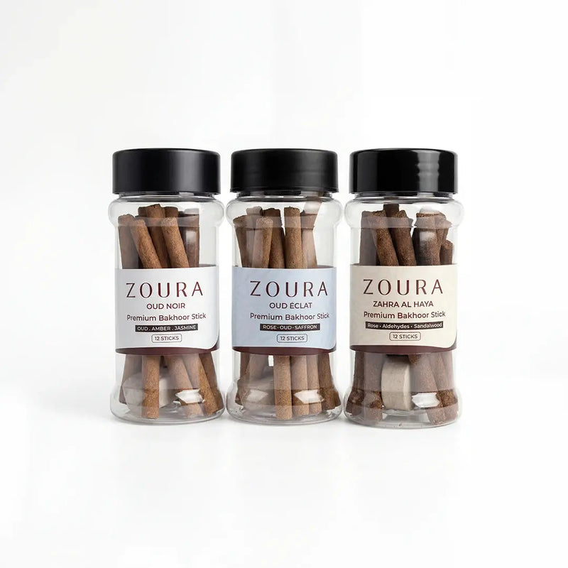 Bakhoor Sticks Mini Trio Collection ZOURA