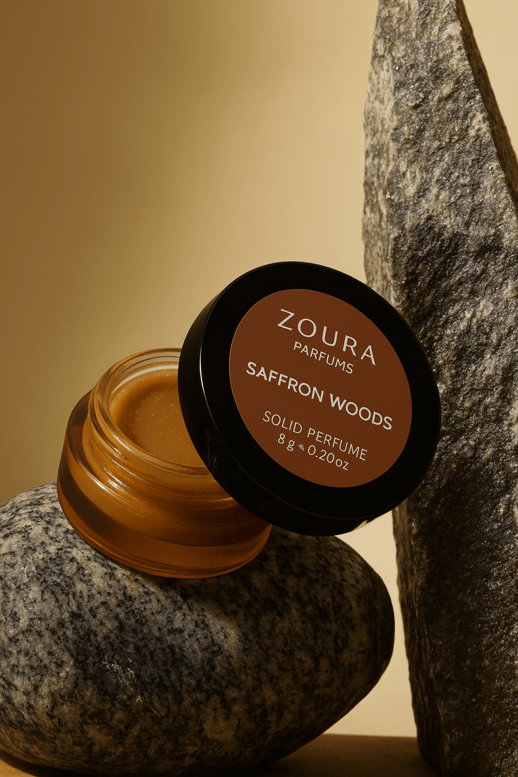 Saffron Woods Solid Perfume - ZOURA