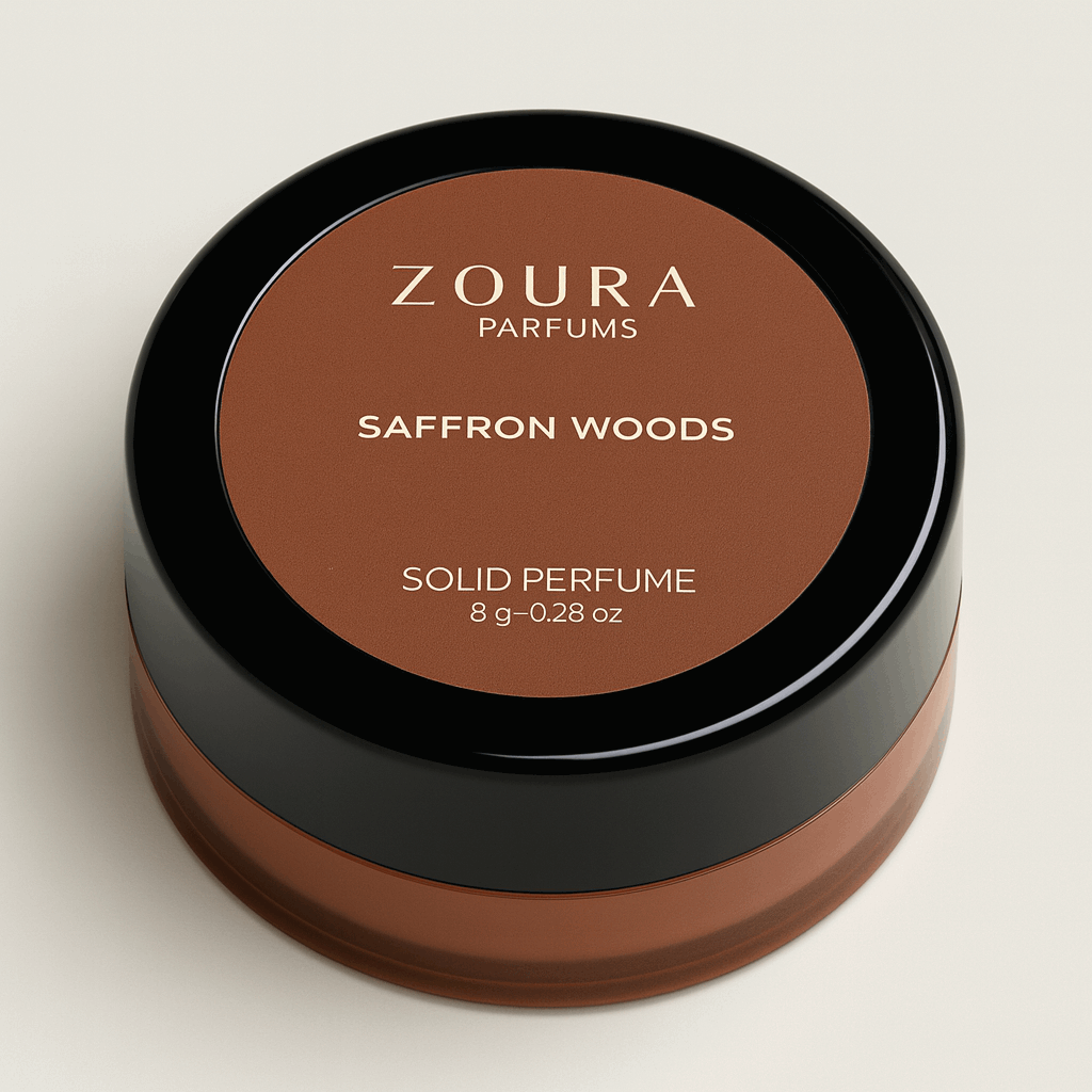 Saffron Woods Solid Perfume - ZOURA