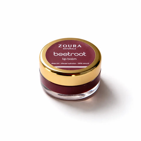 Zoura 100% Natural Beetroot Lip Balm and Tint