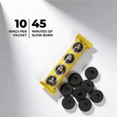 Quick Lighting Charcoal Tablets  – Self-Lighting Incense & Bakhoor Charcoal