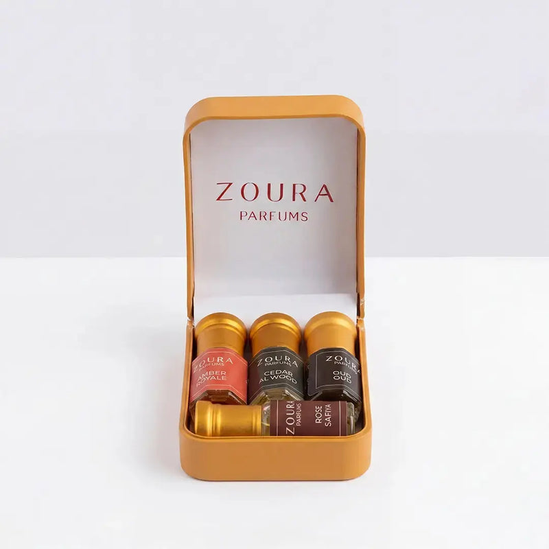 Golden Signature Attar Combo (4 Pack) ZOURA