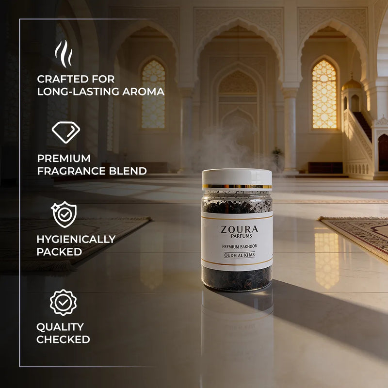 Oudh Al Sultani Bakhoor | Bold Traditional Oud Aroma – ZOURA