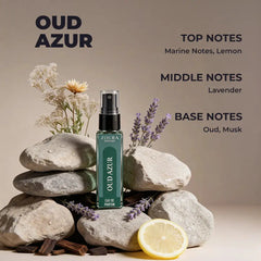 Oud Azur Eau de Parfum-Best Unisex Scent Mini Perfume ZOURA