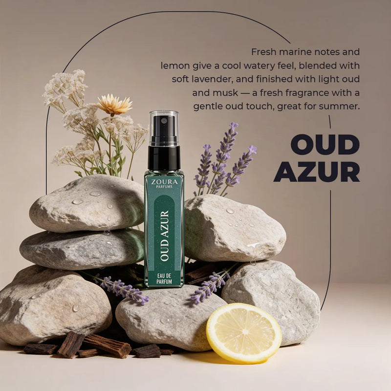 Oud Azur Eau de Parfum-Best Unisex Scent Mini Perfume