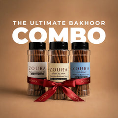 Zoura Signature Bakhoor Trio- Premium Incense Sticks Set