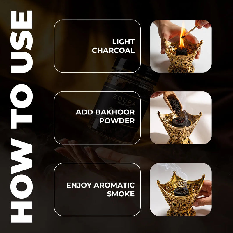 Oudh Al Sultani Bakhoor | Bold Traditional Oud Aroma – ZOURA