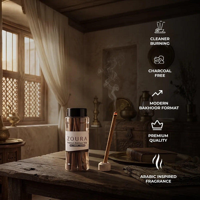 Oud Noir Bakhoor Premium Incense Sticks