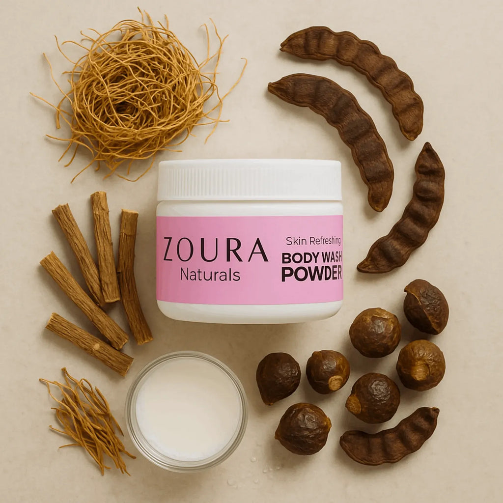 Skin Refreshing Herbal Body Wash Powder