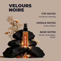 Velours Noire Eau de Parfum–Best Unisex Scent Mini Perfume ZOURA