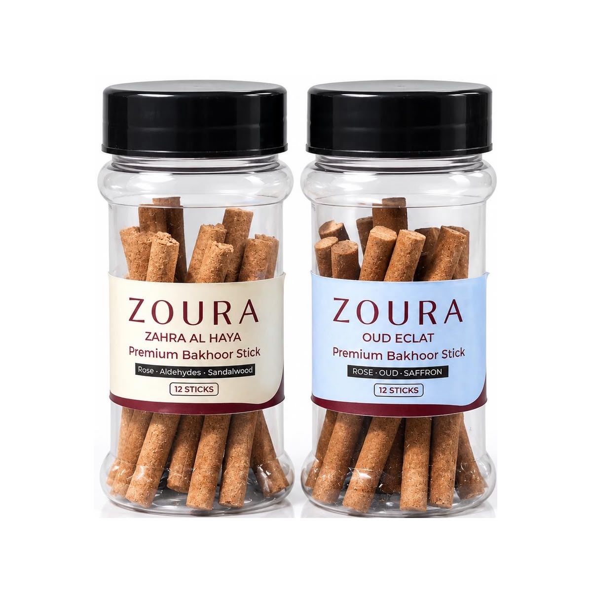 Zoura Oud Malaki Bakhoor Stick Mini Duo