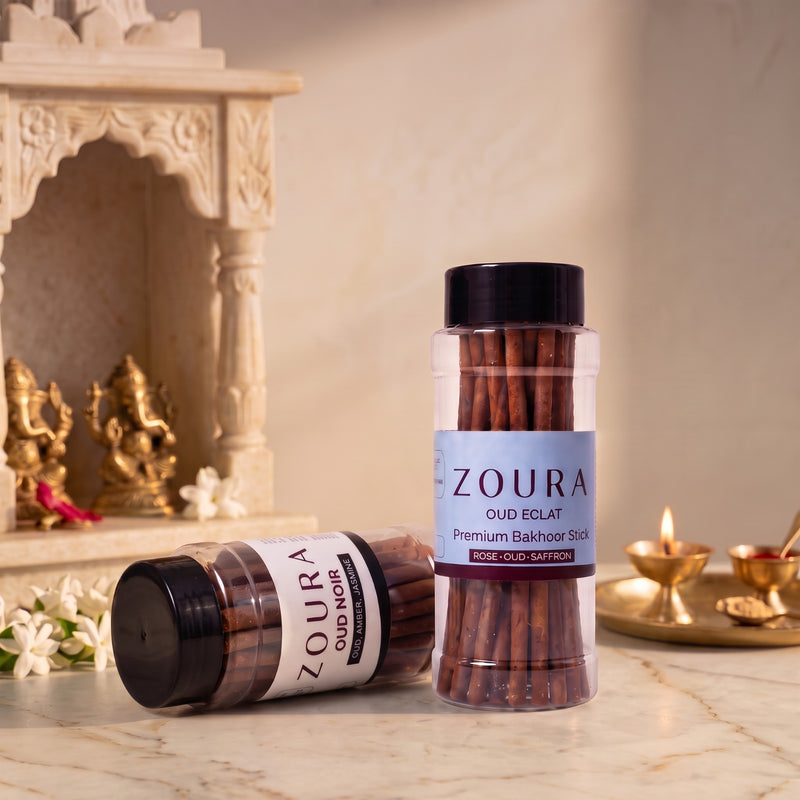 Zoura Oud Zahabi Bakhoor combo - Buy 1 Get 1