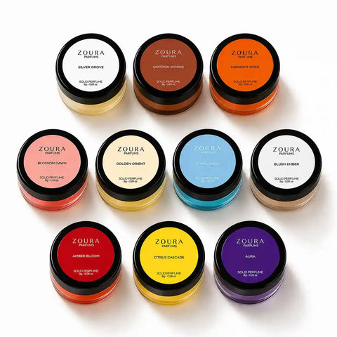 Complete Solid Perfume Collection Set of 10