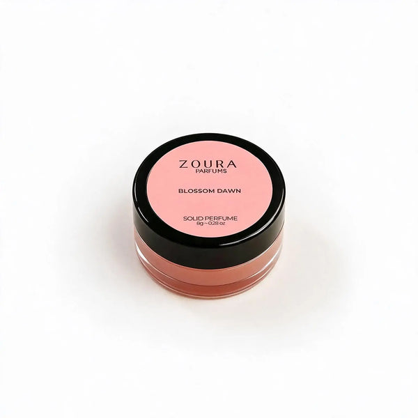 Blossom Dawn Luxury Solid Fragrance – Unisex Perfume Zoura Parfums