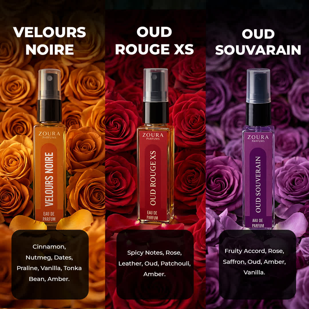 Essentials Perfume Collection – 6 Eau de Parfums – Zoura Parfums