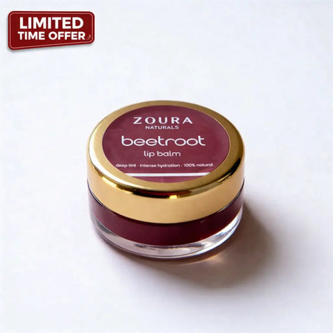 Zoura 100% Natural Beetroot Lip Balm And Tint