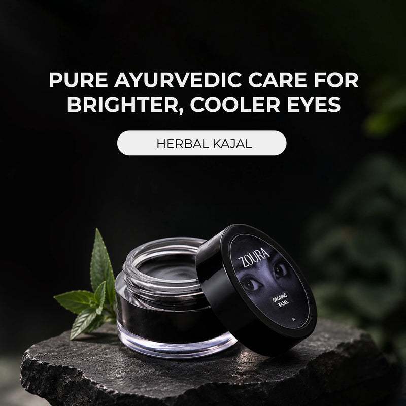 Herbal Kajal – Deep Black Eye Definition with a Smooth, Gentle Glide ZOURA