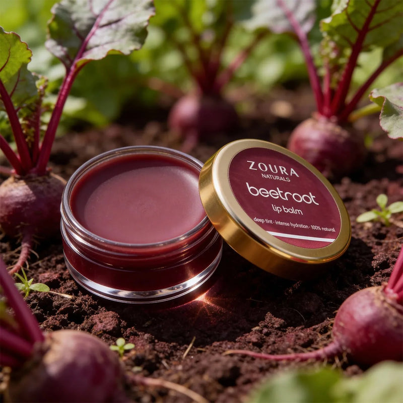 Zoura 100% Natural Beetroot Lip Balm And Tint