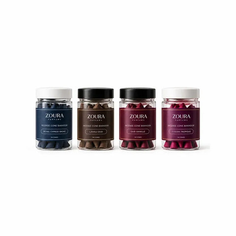Majmouat Al Oud Bakhoor Incense Cones Combo – Pack of 4