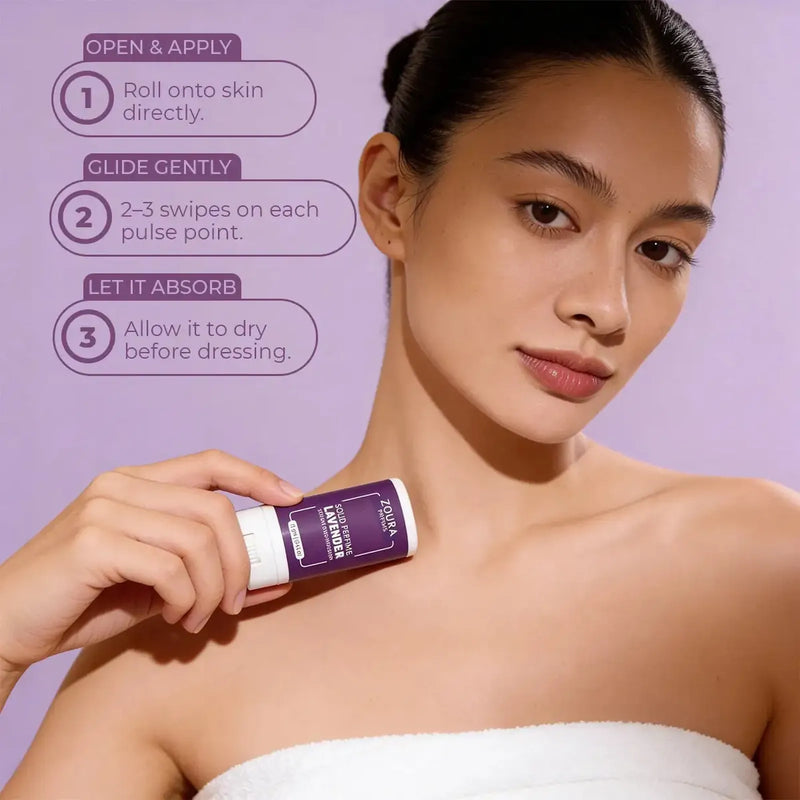 Lavender Luxury Fragrance Solid Perfume Stick–Unisex Perfume