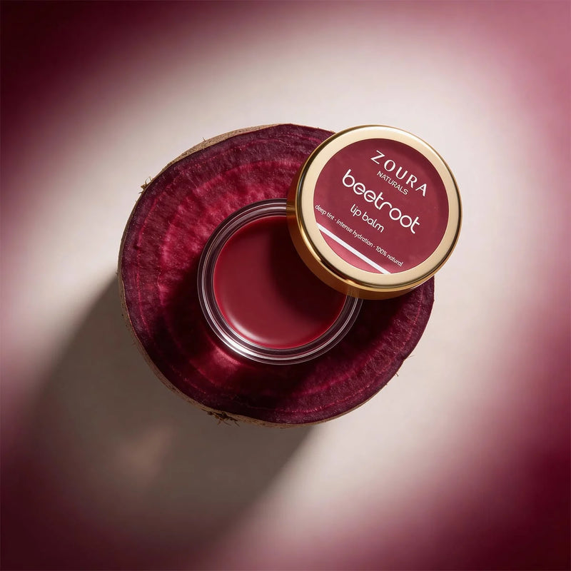 Zoura 100% Natural Beetroot Lip Balm And Tint